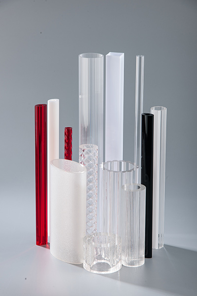 Custom acrylic special shaped tubes (1)